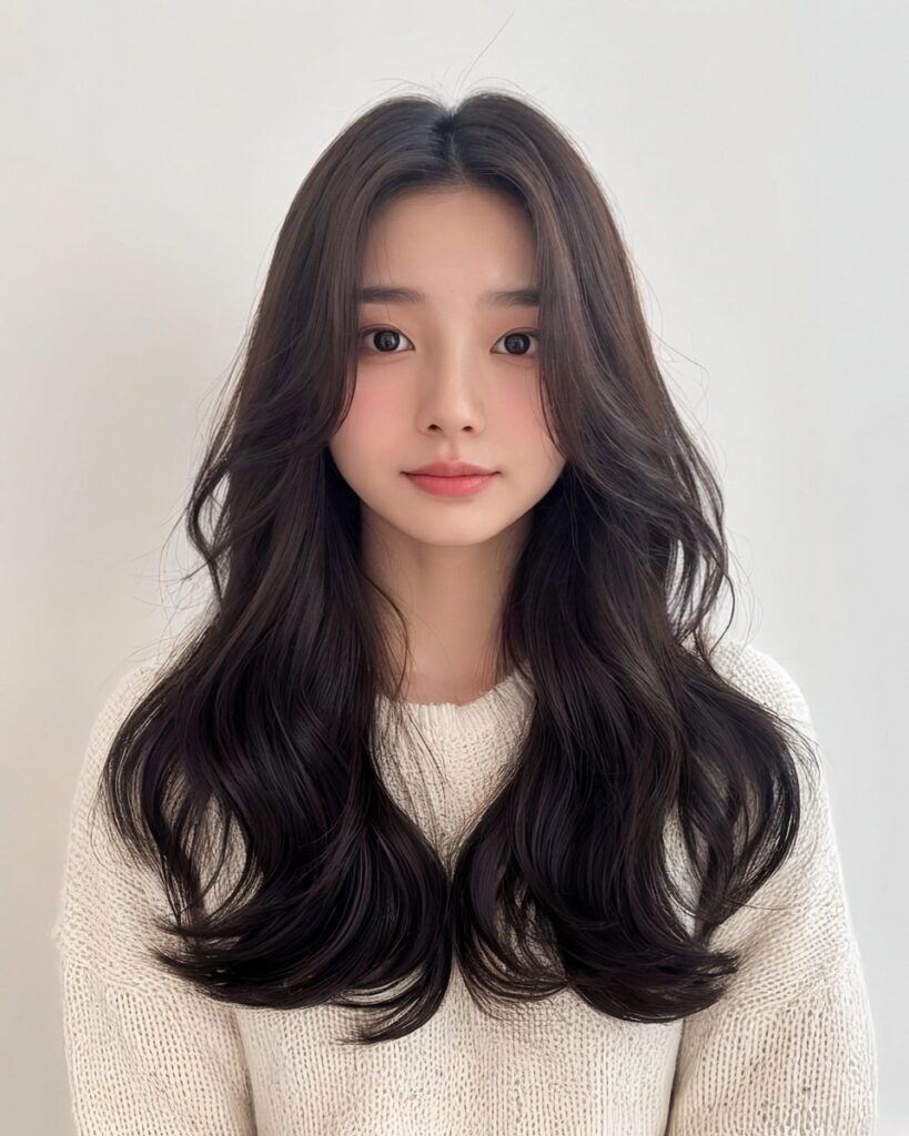 SeoulHairSalon ทรงผมยาว – เลเยอร์ยาวหรูหรา ลอนผมสยาย และการทำสีผมระดับพรีเมียมที่ได้รับแรงบันดาลใจจาก K-Beauty
