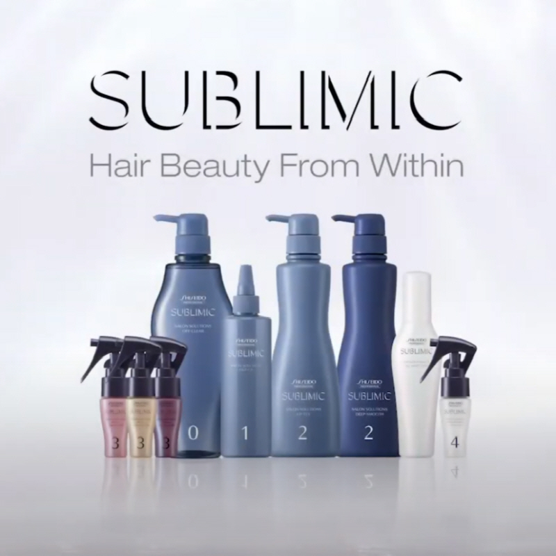 ร้านทำผมโซลเกาหลี Shiseido Sublimic Salon Solution ทรีทเมนต์บำรุงผม