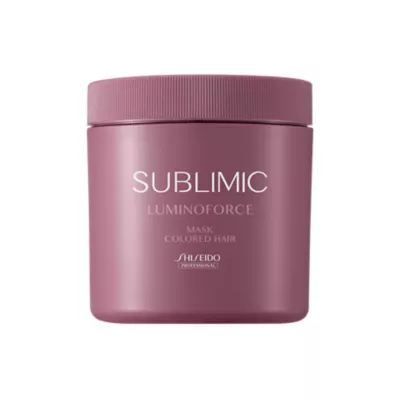 Shiseido Sublimic hair treatment LUMINOFORCE MASK