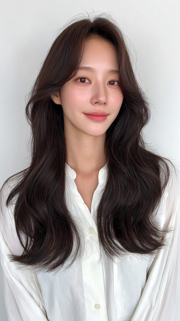 ทรงผมหนาๆ ที่ร้านทำผมเกาหลีโซล: 11 ทรงผมดัดผมแบบ K-Beauty 3 ร้านทำผมเกาหลีโซล ดัดผมทรง 01