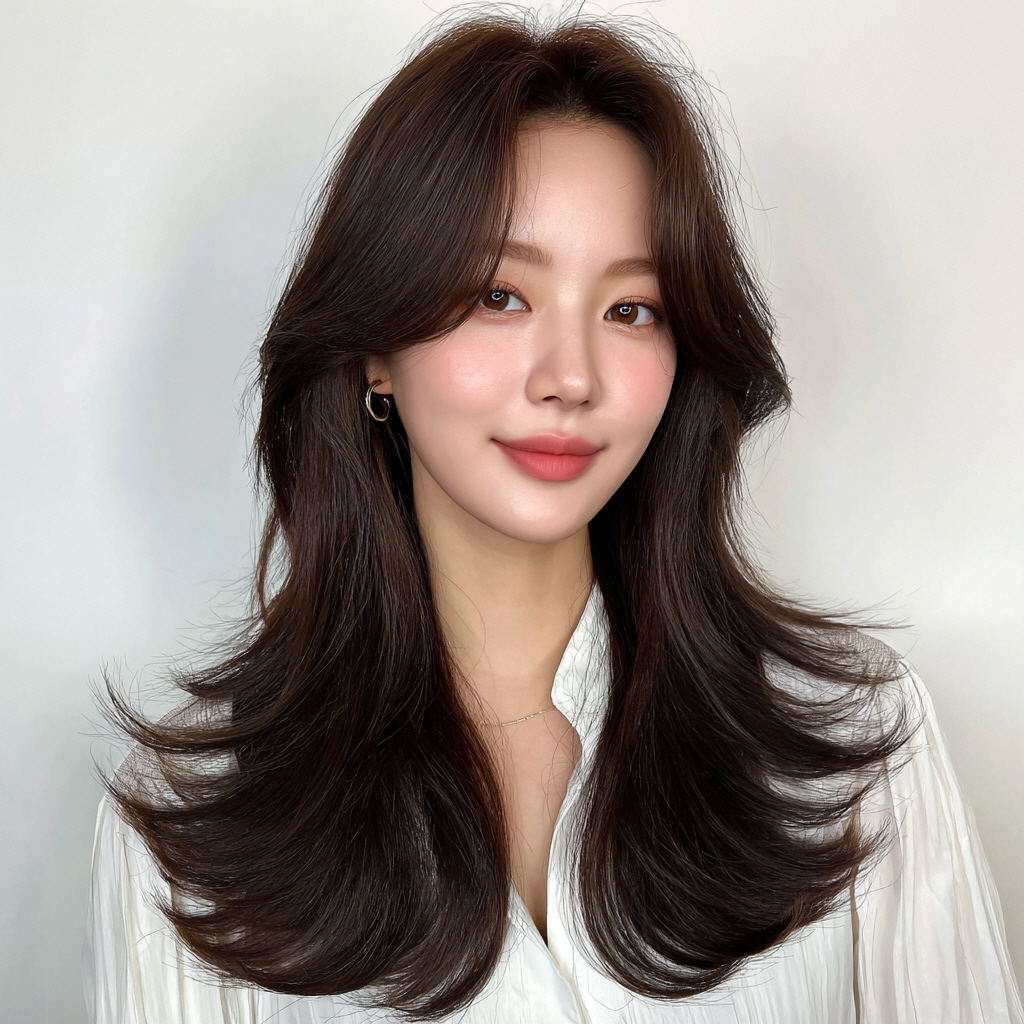 ร้านทำผมเกาหลีโซล ดัดผมทรง C-Curl 18