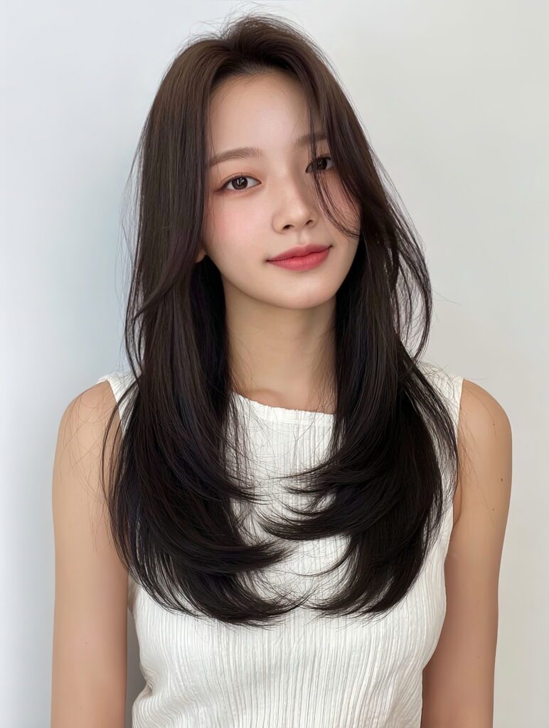 ร้านทำผมเกาหลีโซล ดัดผมทรง C-Curl 09