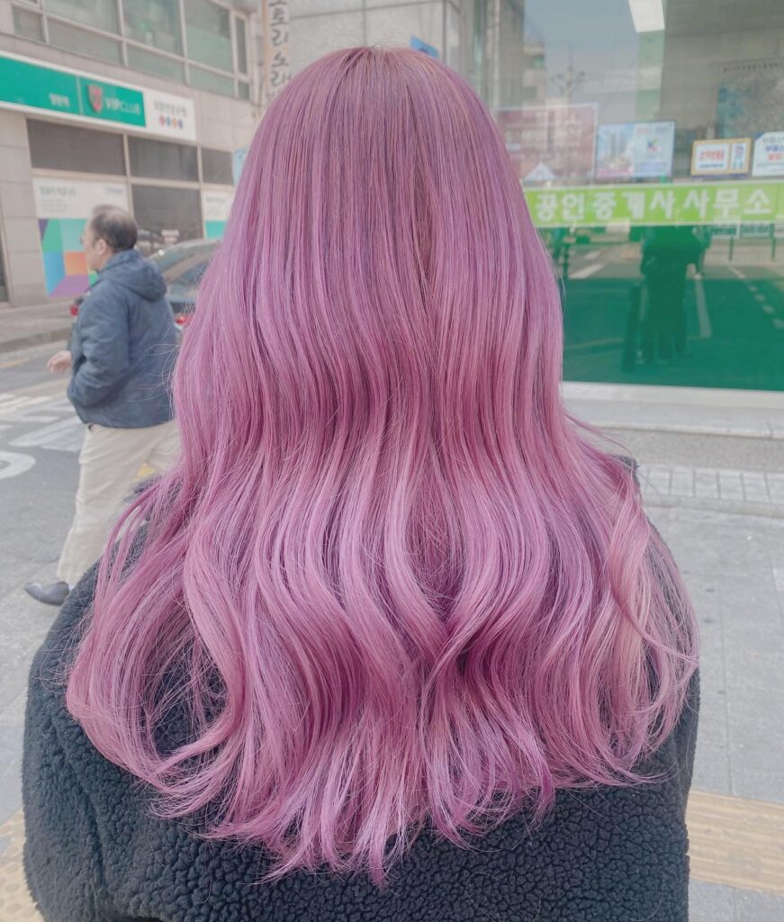 ร้านทำผมเกาหลีโซล-ทรงผมสีเทา-ชมพู-คอลเลคชั่น02