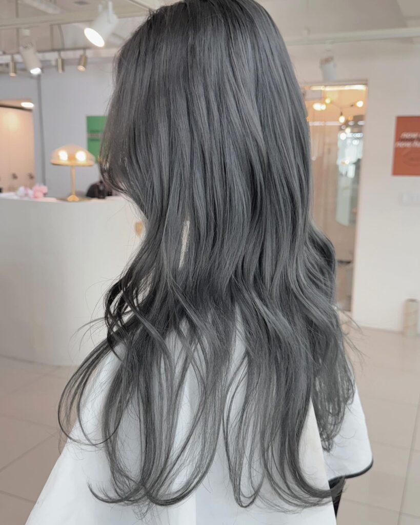 ร้านทำผมเกาหลีโซล-สีเทาทราย-คอลเลคชั่นทรงผม10