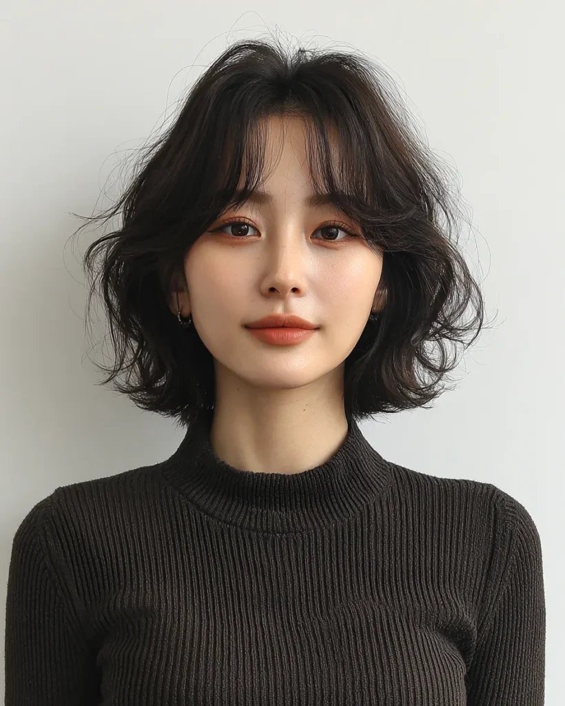 Gorgeous Korean Hime Cut Perm Collection: 7 Must-See Looks | Seoul Hair Salon 2 211
