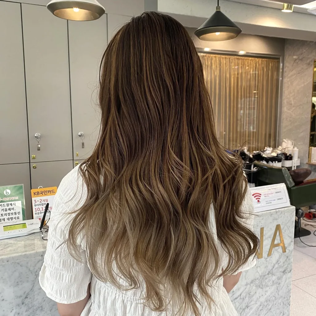 7 Beautiful Korean Champagne Hair Inspirations | Seoul Hair Salon 2 600