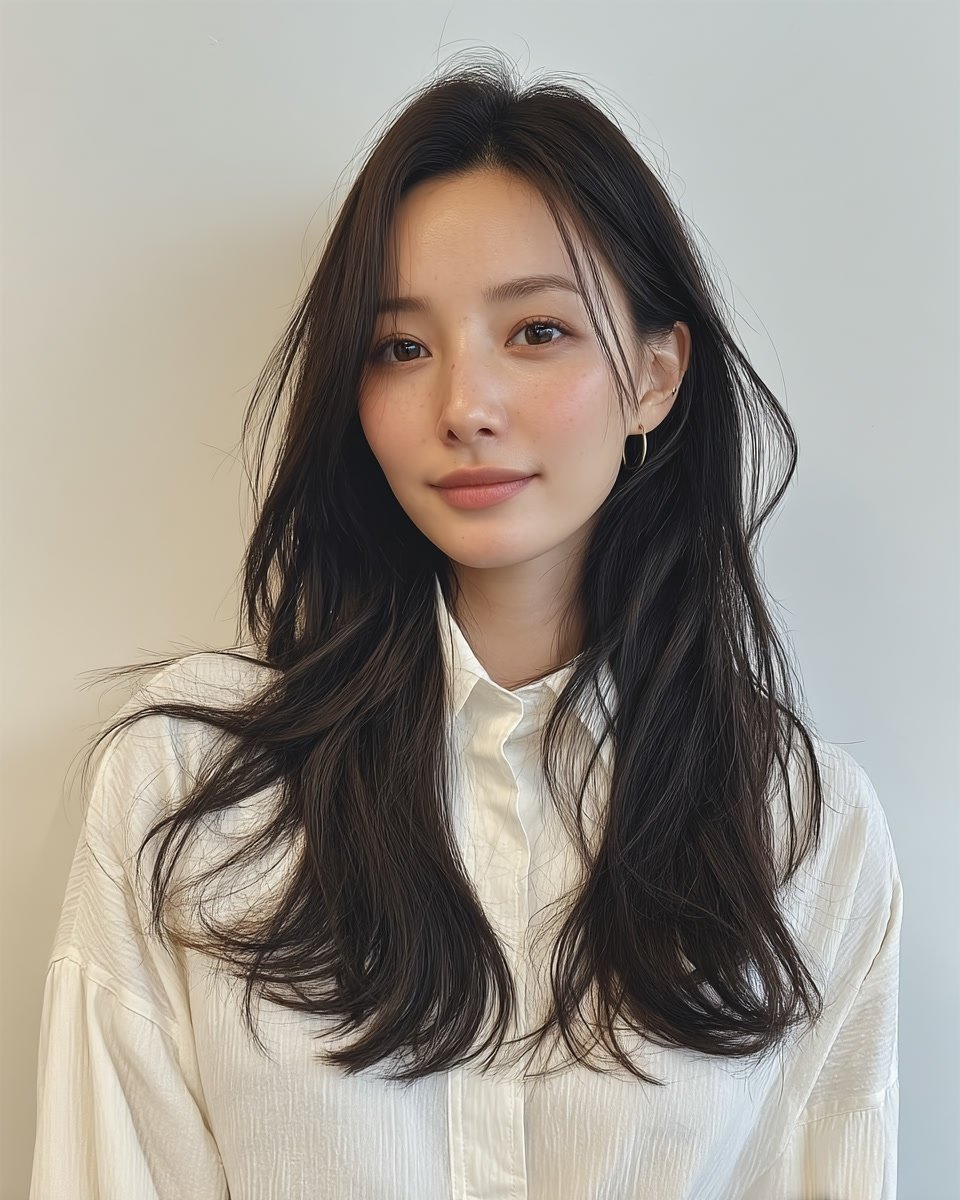 8 Best Layered Wave Hairstyles Seoul | Korea Hair Salon 11 layered wave hairstyle Seoul - Style 8 at Korea Hair Salon Seoul