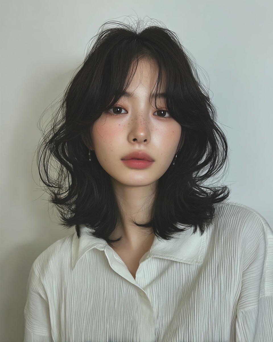 8 Elegant Hairstyles for Professionals in Seoul | Korea Hair Salon 3 elegant hairstyles for professionals in Seoul - Style 1 at Korea Hair Salon Seoul