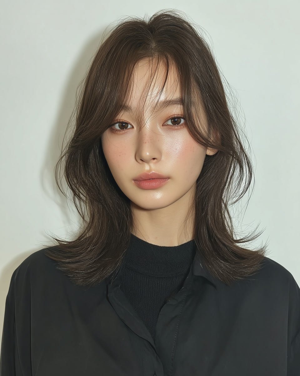 8 Elegant Hairstyles for Professionals in Seoul | Korea Hair Salon 7 elegant hairstyles for professionals in Seoul - Style 4 at Korea Hair Salon Seoul