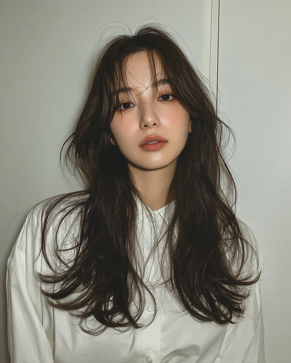 8 Elegant Soft Wave Styles Korea | Korea Hair Salon 3 elegant soft wave Korea - Style 1 at Korea Hair Salon Seoul