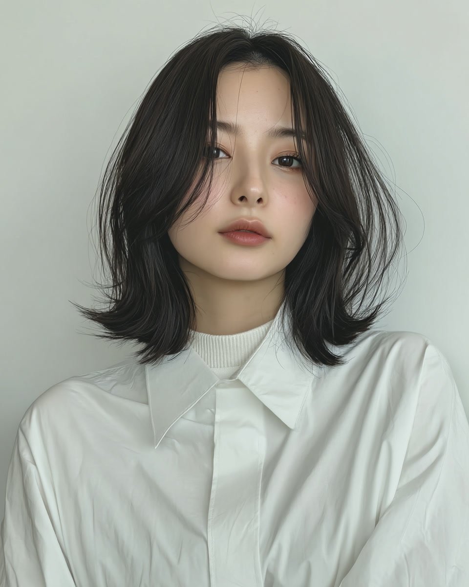8 Elegant Soft Wave Styles Korea | Korea Hair Salon 9 elegant soft wave Korea - Style 6 at Korea Hair Salon Seoul