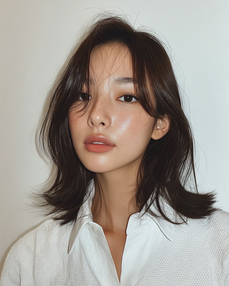 8 Layered Haircut Styles Seoul 2026 | Korea Hair Salon 4 layered haircut styles Seoul 2026 - Style 2 at Korea Hair Salon Seoul