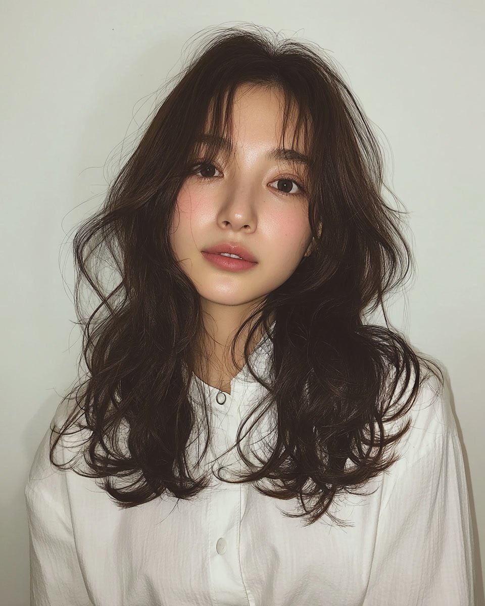 8 Layered Haircuts Seoul 2026 | Korea Hair Salon 10 layered haircuts Seoul 2026 - Style 7 at Korea Hair Salon Seoul