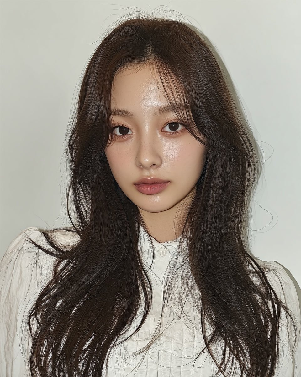 8 Layered Wave Styles 2026 | Korea Hair Salon 8 layered wave hairstyle Seoul - Style 5 at Korea Hair Salon Seoul