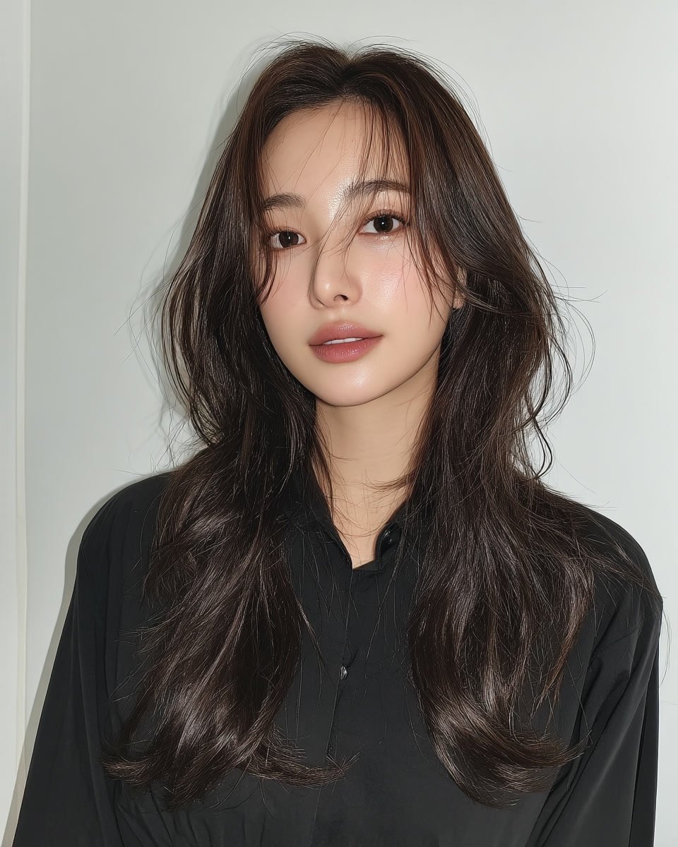 8 Stunning Layered Haircuts Seoul | Korea Hair Salon 4 layered haircuts Seoul - Style 2 at Korea Hair Salon Seoul