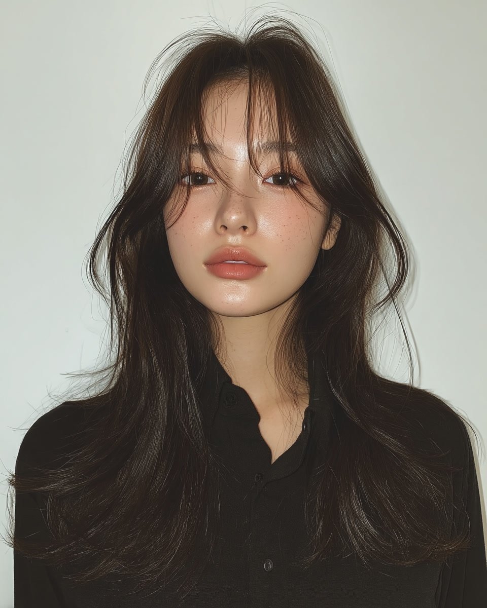 8 Stunning Layered Haircuts Seoul | Korea Hair Salon 7 layered haircuts Seoul - Style 4 at Korea Hair Salon Seoul