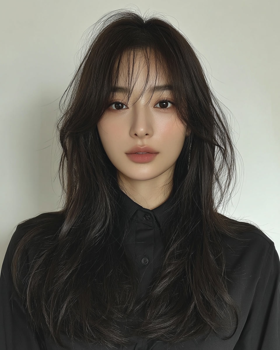 8 Voluminous Layered Styles Seoul | Korea Hair Salon 8 voluminous layered styles Seoul - Style 5 at Korea Hair Salon Seoul