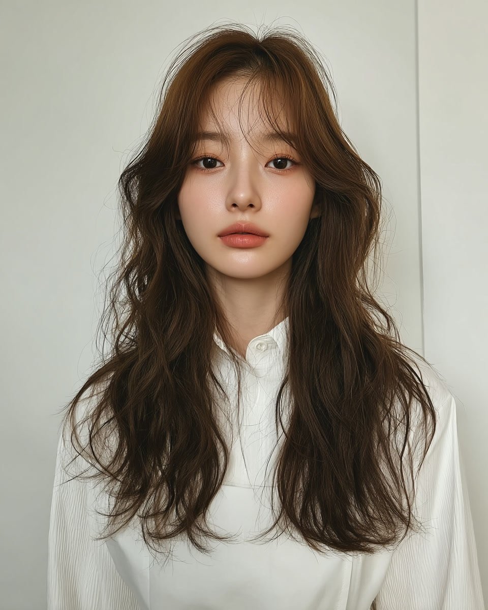 8 Voluminous Layered Styles Seoul | Korea Hair Salon 9 voluminous layered styles Seoul - Style 6 at Korea Hair Salon Seoul