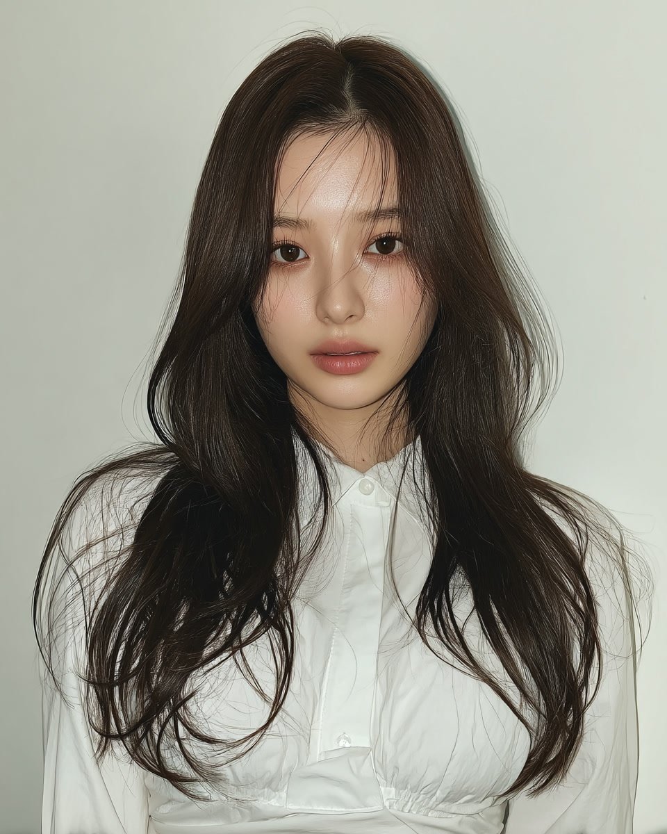 8 Voluminous Layered Styles Seoul | Korea Hair Salon 10 voluminous layered styles Seoul - Style 7 at Korea Hair Salon Seoul