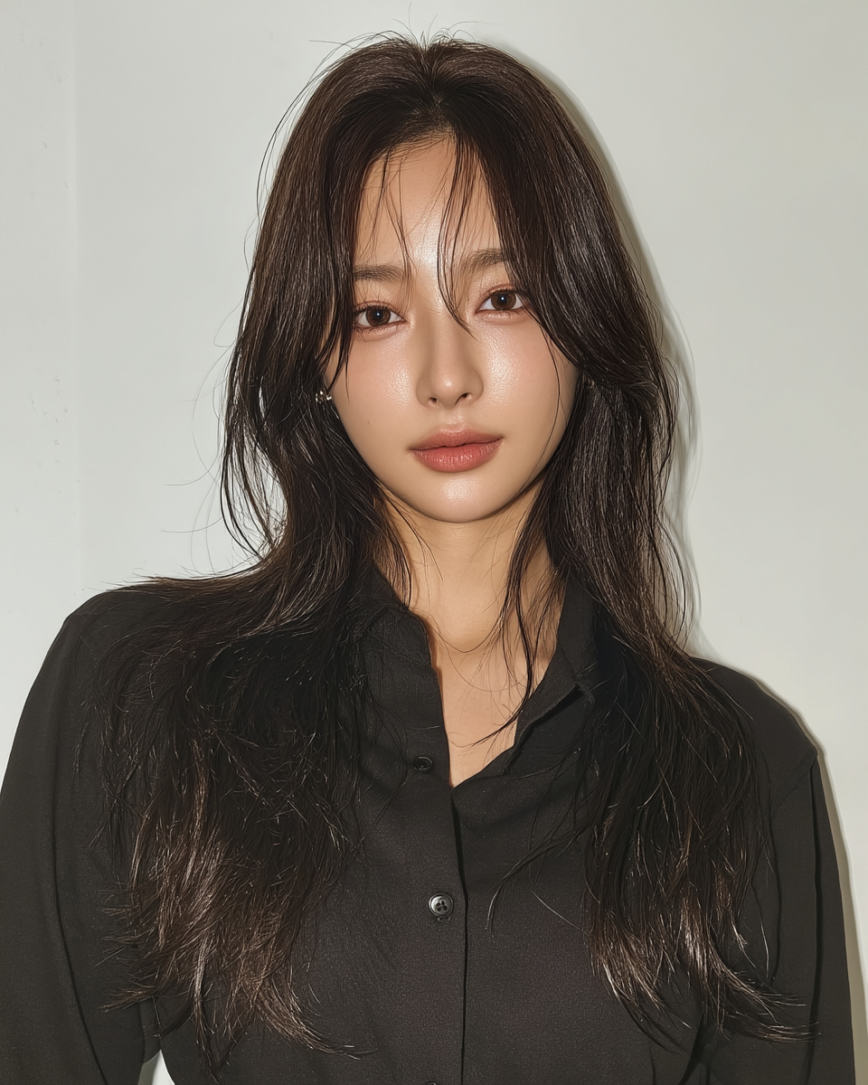 8 Best Chic Layered Haircuts 2026 | Seoul Hair Salon 3 chic layered haircuts Seoul - Style 1 at Korea Hair Salon Seoul