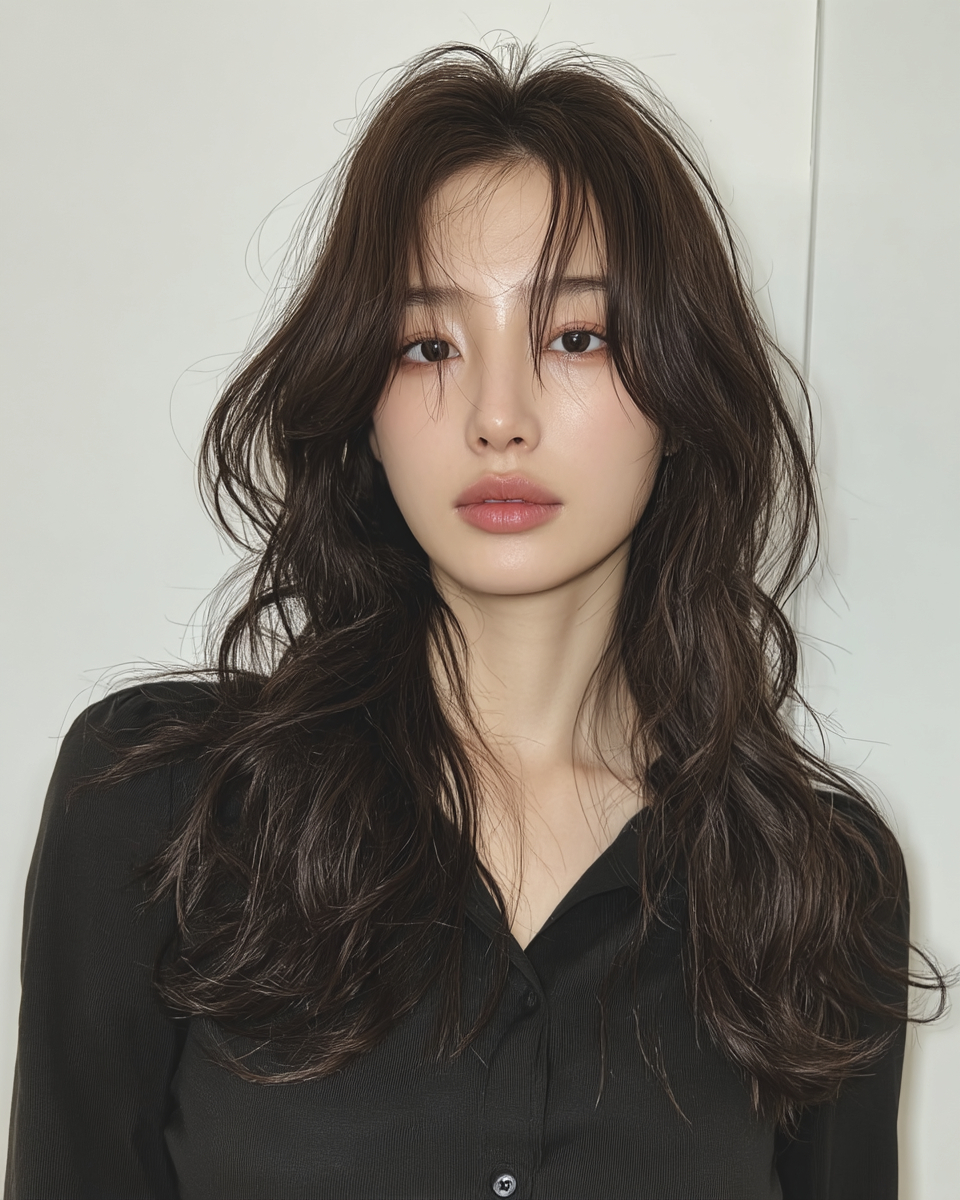 8 Best Chic Layered Haircuts 2026 | Seoul Hair Salon 9 chic layered haircuts Seoul - Style 6 at Korea Hair Salon Seoul