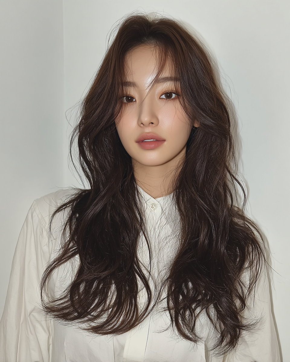 8 Best Chic Layered Haircuts 2026 | Seoul Hair Salon 11 chic layered haircuts Seoul - Style 8 at Korea Hair Salon Seoul