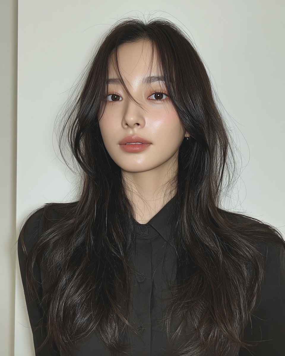 8 Chic Layered Cuts in Seoul | Seoul Hair Salon 4 chic layered cuts Seoul - Style 2 at Korea Hair Salon Seoul