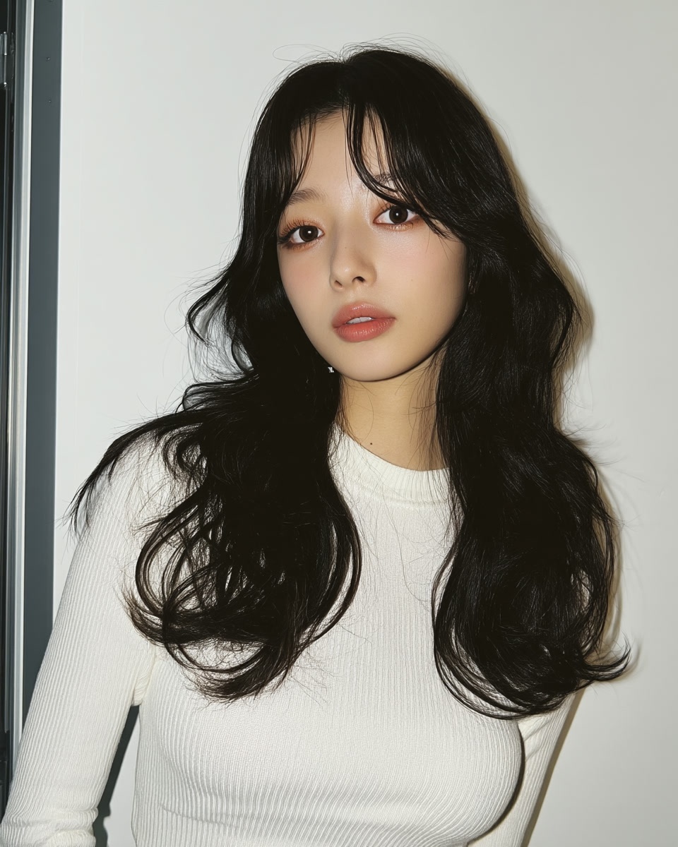 8 Chic Layered Cuts in Seoul | Seoul Hair Salon 5 chic layered cuts Seoul - Style 3 at Korea Hair Salon Seoul