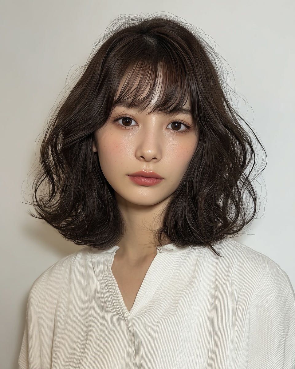 8 Chic Layered Haircuts Seoul | Seoul Hair Salon 5 chic layered haircuts Seoul - Style 3 at Korea Hair Salon Seoul