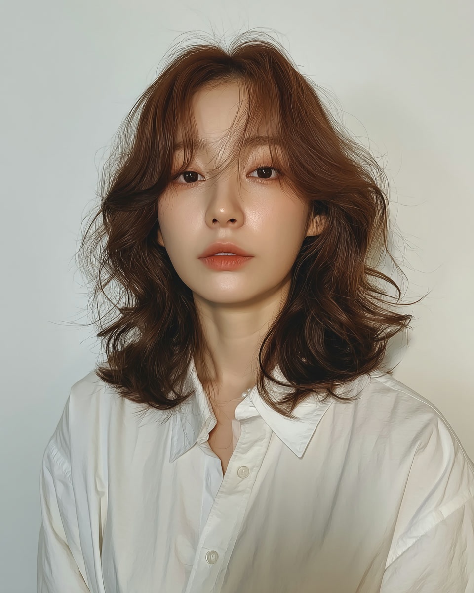 8 Chic Layered Hairstyles Seoul | Seoul Hair Salon 5 chic layered hairstyles Seoul - Style 3 at Korea Hair Salon Seoul