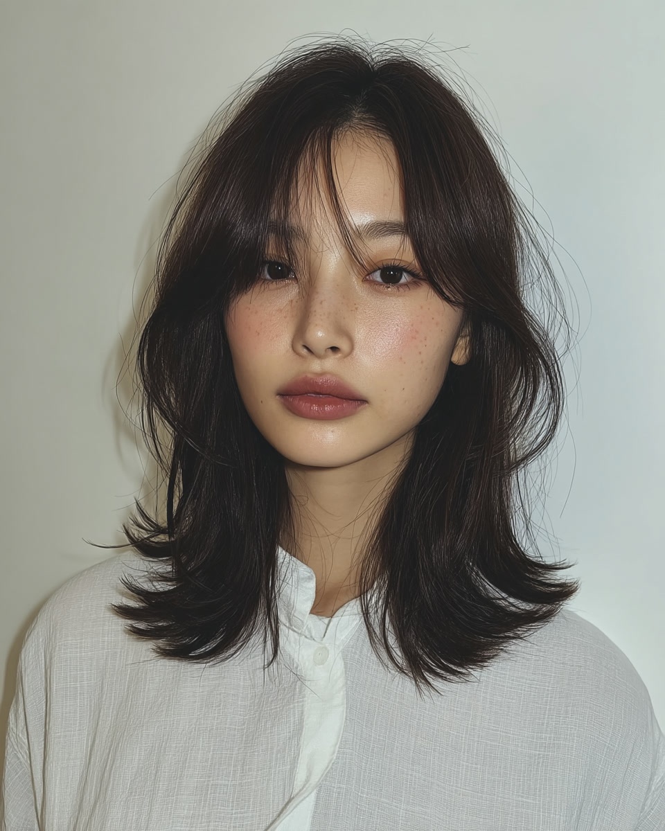 8 Chic Layered Hairstyles Seoul | Seoul Hair Salon 10 chic layered hairstyles Seoul - Style 7 at Korea Hair Salon Seoul