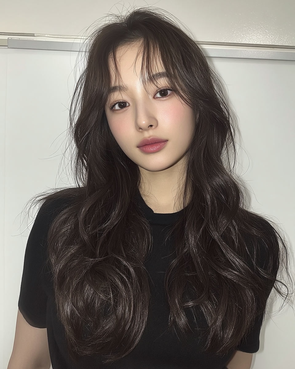 8 Chic Layered Wave Styles | Seoul Hair Salon 7 chic layered wave Seoul - Style 4 at Korea Hair Salon Seoul