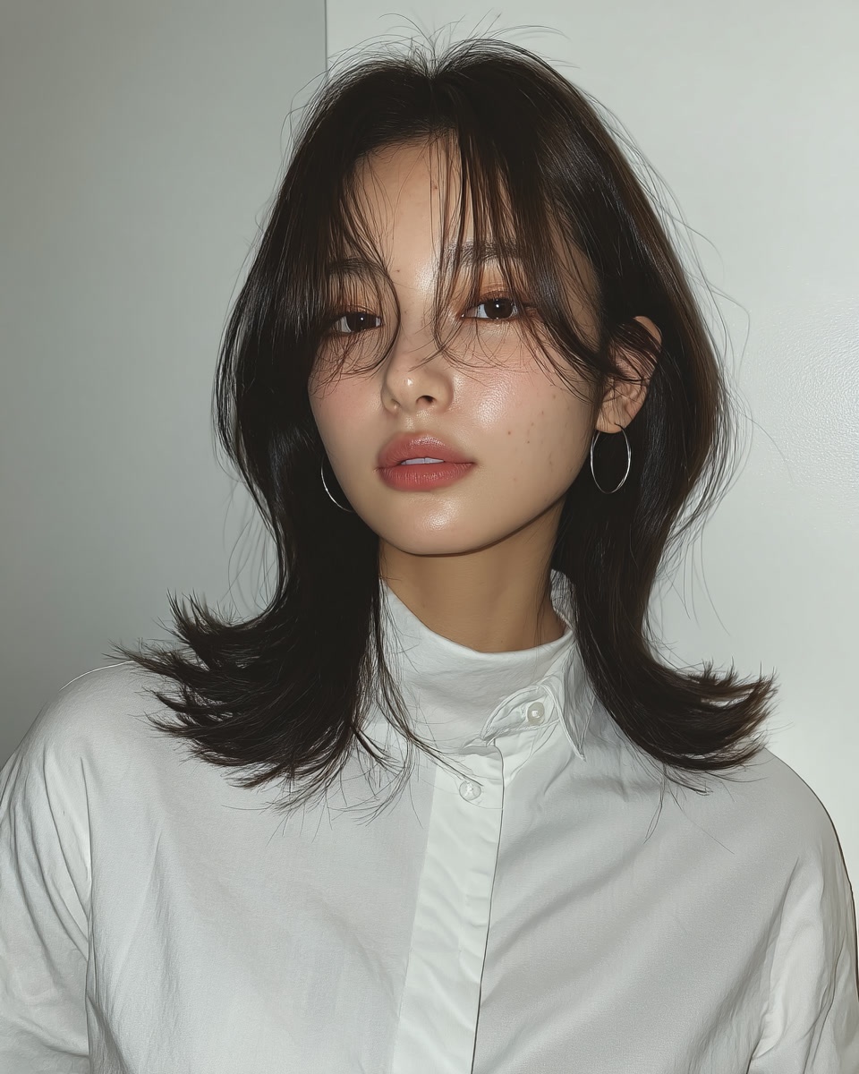 8 Chic Layered Wave Styles | Seoul Hair Salon 8 chic layered wave Seoul - Style 5 at Korea Hair Salon Seoul
