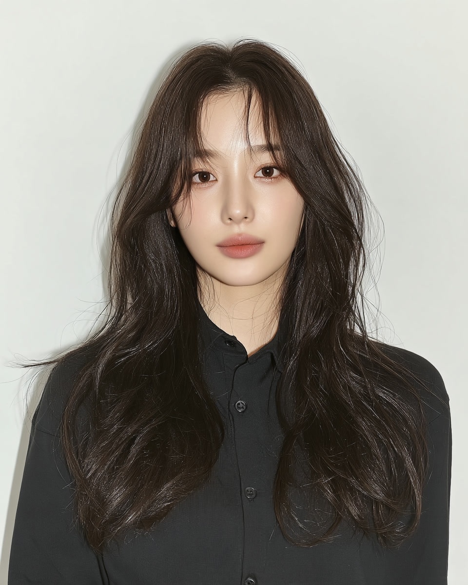 8 Chic Layered Wave Styles | Seoul Hair Salon 11 chic layered wave Seoul - Style 8 at Korea Hair Salon Seoul