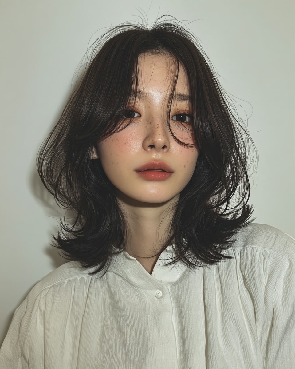 8 Chic Wavy Styles Seoul 2026 | Seoul Hair Salon 8 chic wavy styles Seoul - Style 5 at Korea Hair Salon Seoul