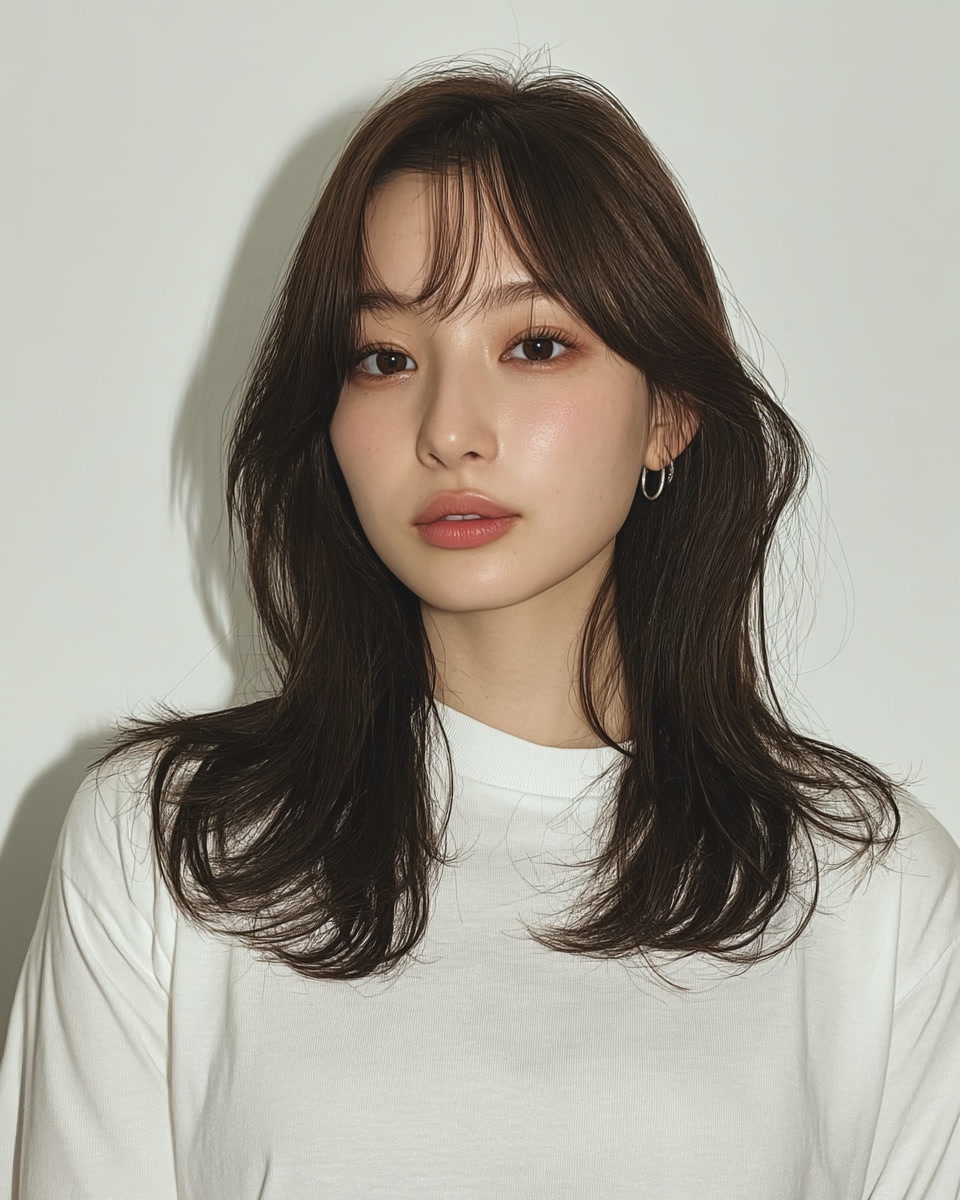 8 Elegant Korean Hair Styles 2026 | Seoul Hair Salon 4 elegant Korean hair styles Seoul - Style 2 at Korea Hair Salon Seoul