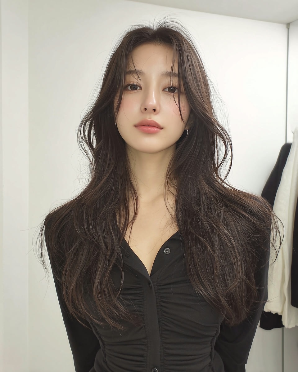 8 Elegant Korean Hair Styles 2026 | Seoul Hair Salon 7 elegant Korean hair styles Seoul - Style 4 at Korea Hair Salon Seoul