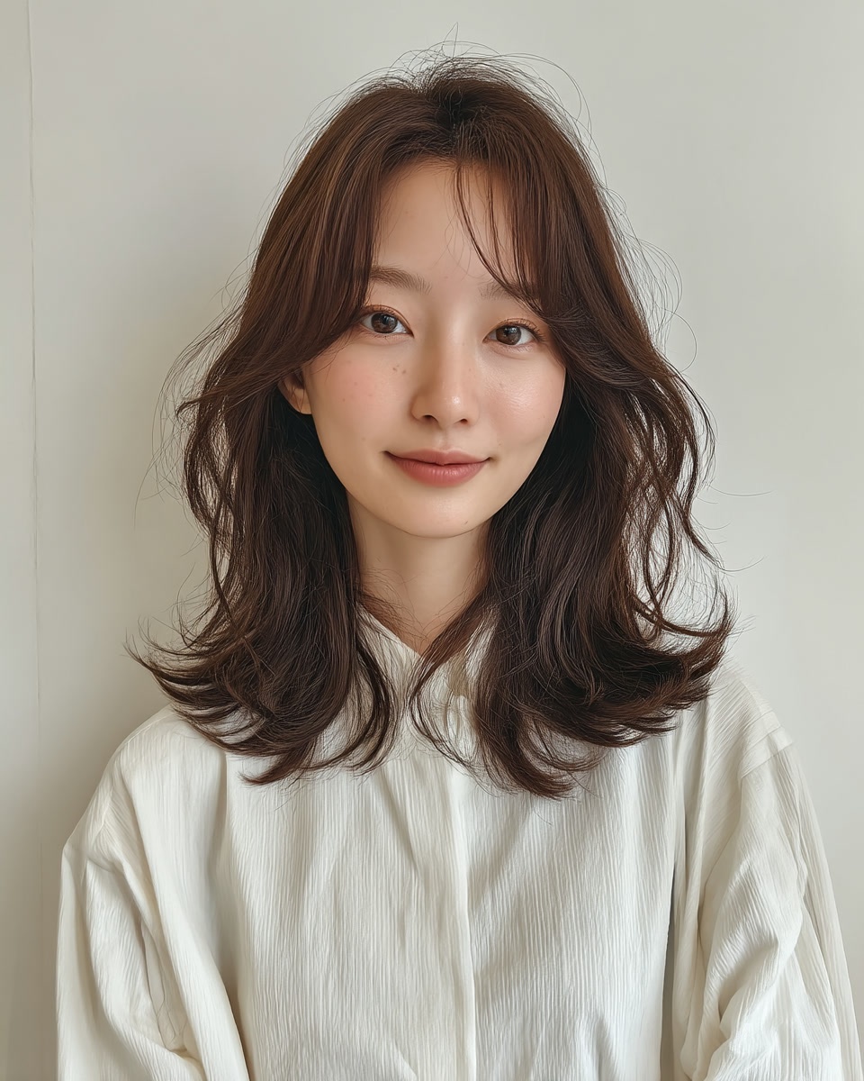 8 Elegant Korean Hair Styles 2026 | Seoul Hair Salon 9 elegant Korean hair styles Seoul - Style 6 at Korea Hair Salon Seoul