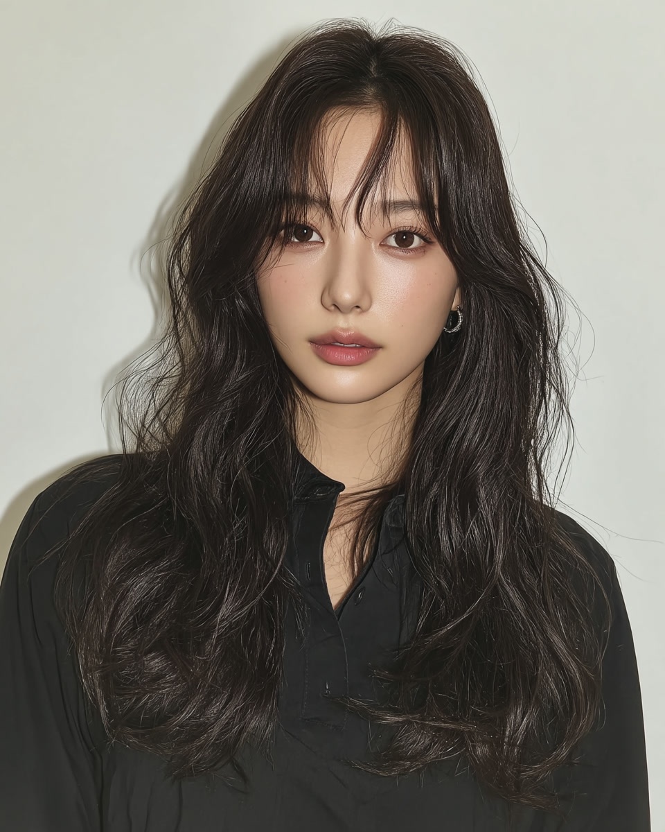 8 Elegant Korean Hair Styles 2026 | Seoul Hair Salon 11 elegant Korean hair styles Seoul - Style 8 at Korea Hair Salon Seoul