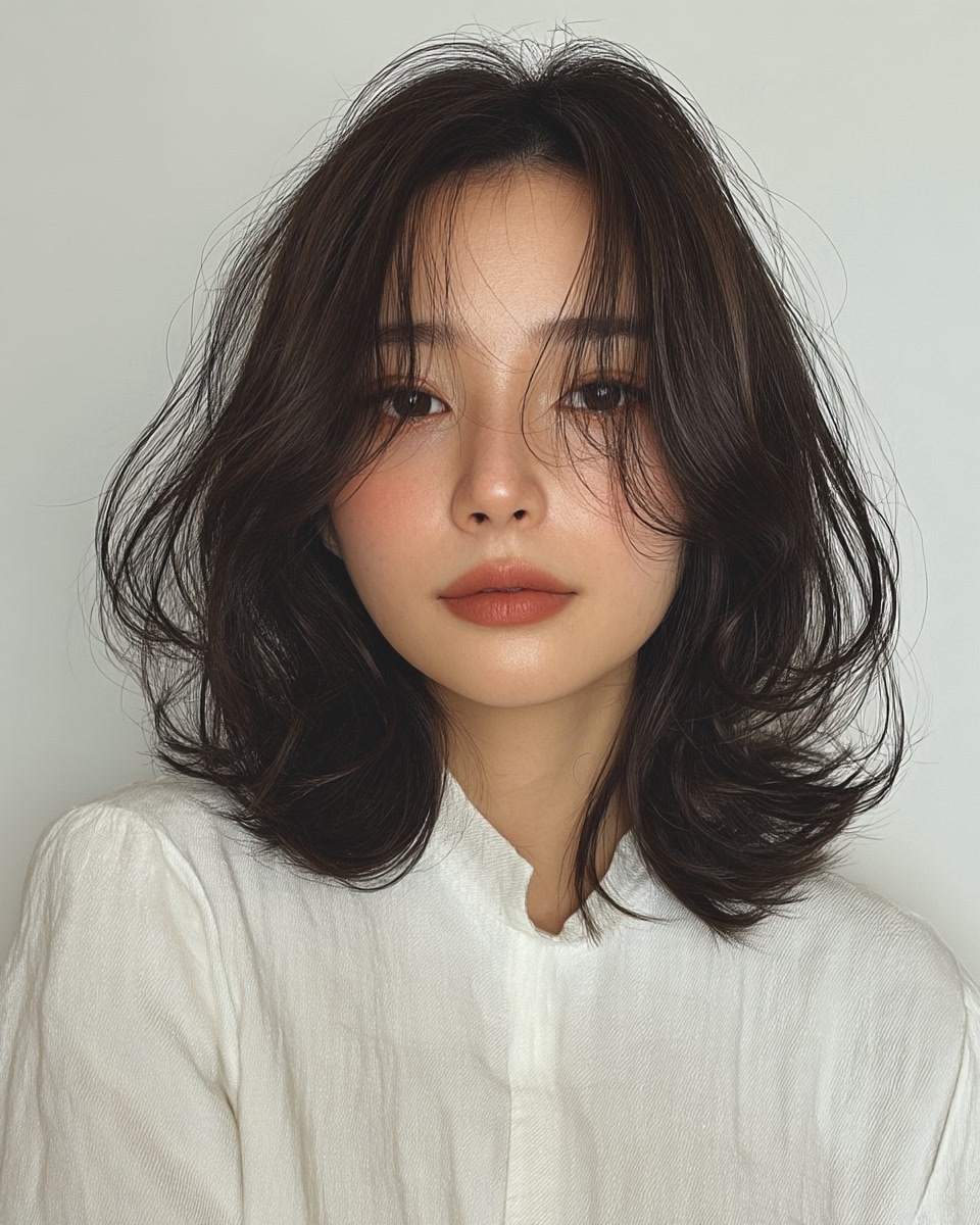 8 Elegant Korean Haircuts 2026 | Seoul Hair Salon 3 elegant Korean haircuts Seoul - Style 1 at Korea Hair Salon Seoul