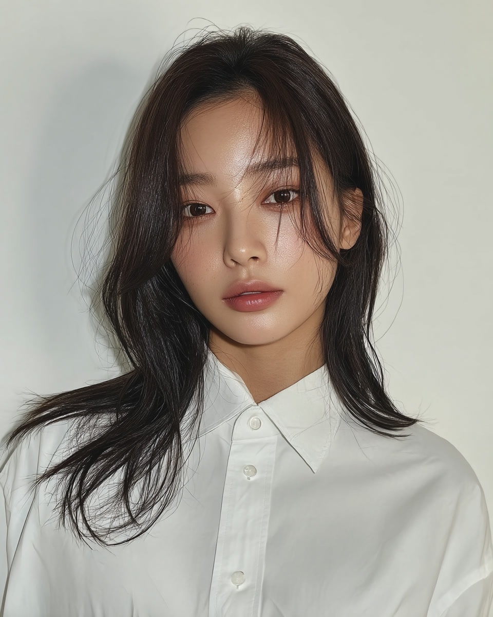 8 Elegant Korean Haircuts 2026 | Seoul Hair Salon 5 elegant Korean haircuts Seoul - Style 3 at Korea Hair Salon Seoul