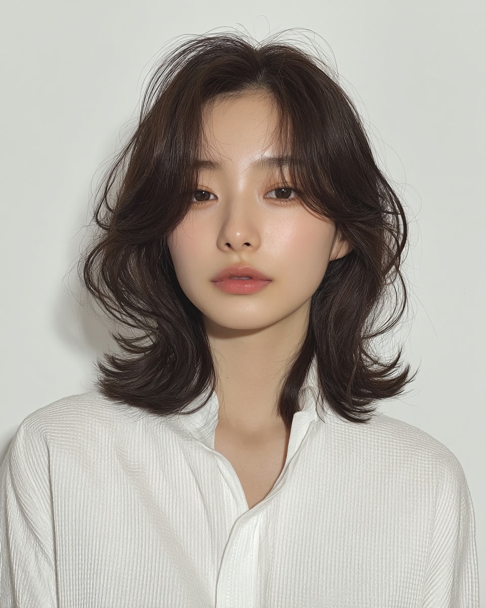 8 Elegant Korean Haircuts 2026 | Seoul Hair Salon 11 elegant Korean haircuts Seoul - Style 8 at Korea Hair Salon Seoul