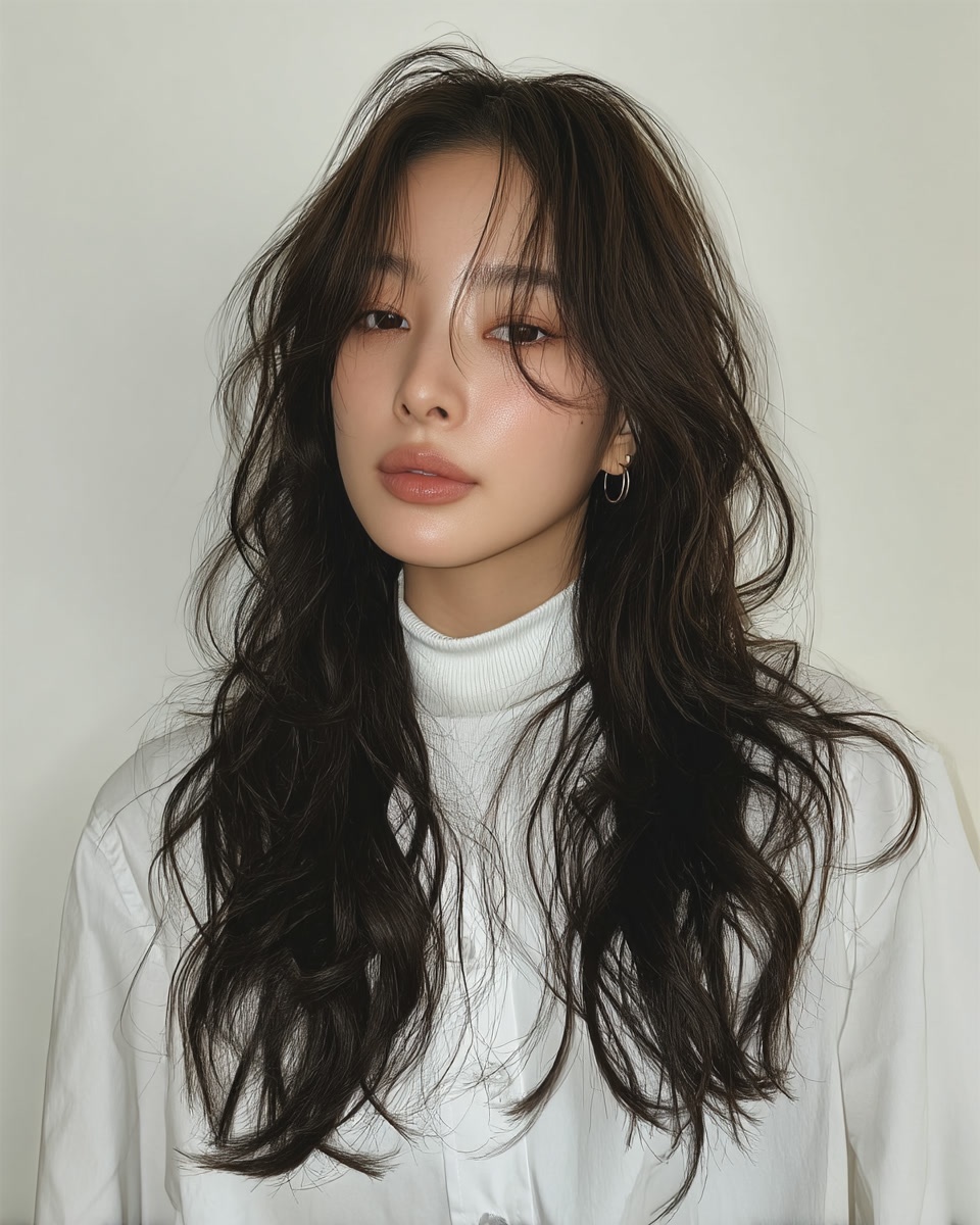 8 Elegant Layered Haircuts 2026 | Seoul Hair Salon 3 elegant layered haircuts Seoul - Style 1 at Korea Hair Salon Seoul