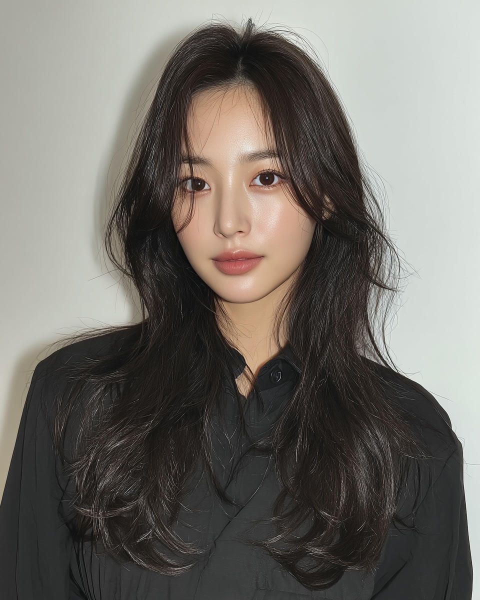 8 Elegant Layered Hairstyles 2026 | Seoul Hair Salon 3 elegant layered hairstyles Seoul - Style 1 at Korea Hair Salon Seoul