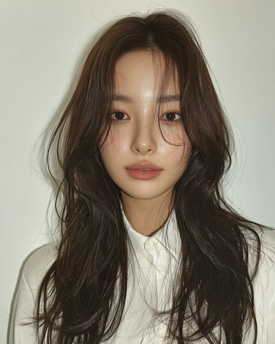 8 Elegant Layered Hairstyles 2026 | Seoul Hair Salon 8 elegant layered hairstyles Seoul - Style 5 at Korea Hair Salon Seoul