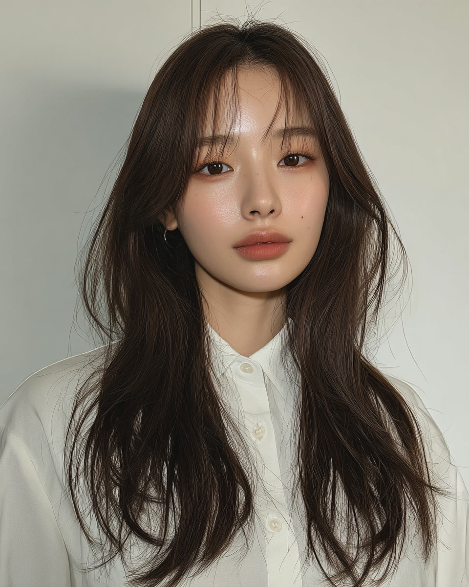 8 Elegant Layered Styles 2026 | Seoul Hair Salon 7 elegant layered styles Seoul - Style 4 at Korea Hair Salon Seoul