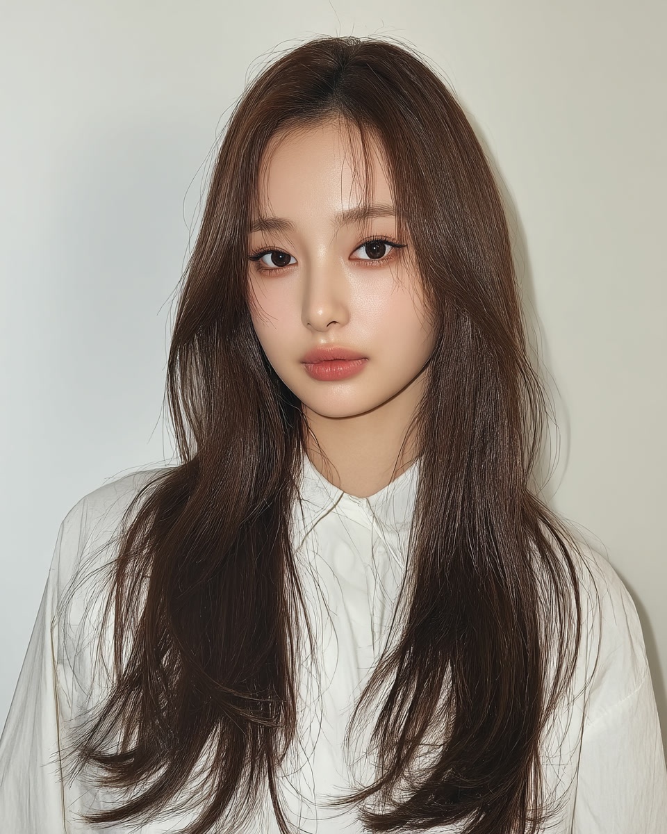 8 Elegant Layered Styles 2026 | Seoul Hair Salon 10 elegant layered styles Seoul - Style 7 at Korea Hair Salon Seoul