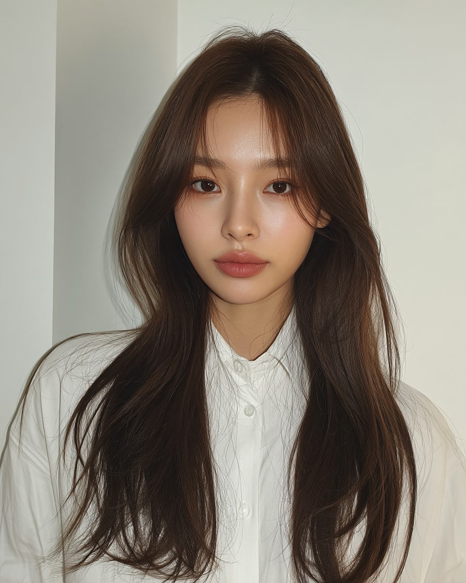 8 Elegant Layered Styles 2026 | Seoul Hair Salon 11 elegant layered styles Seoul - Style 8 at Korea Hair Salon Seoul