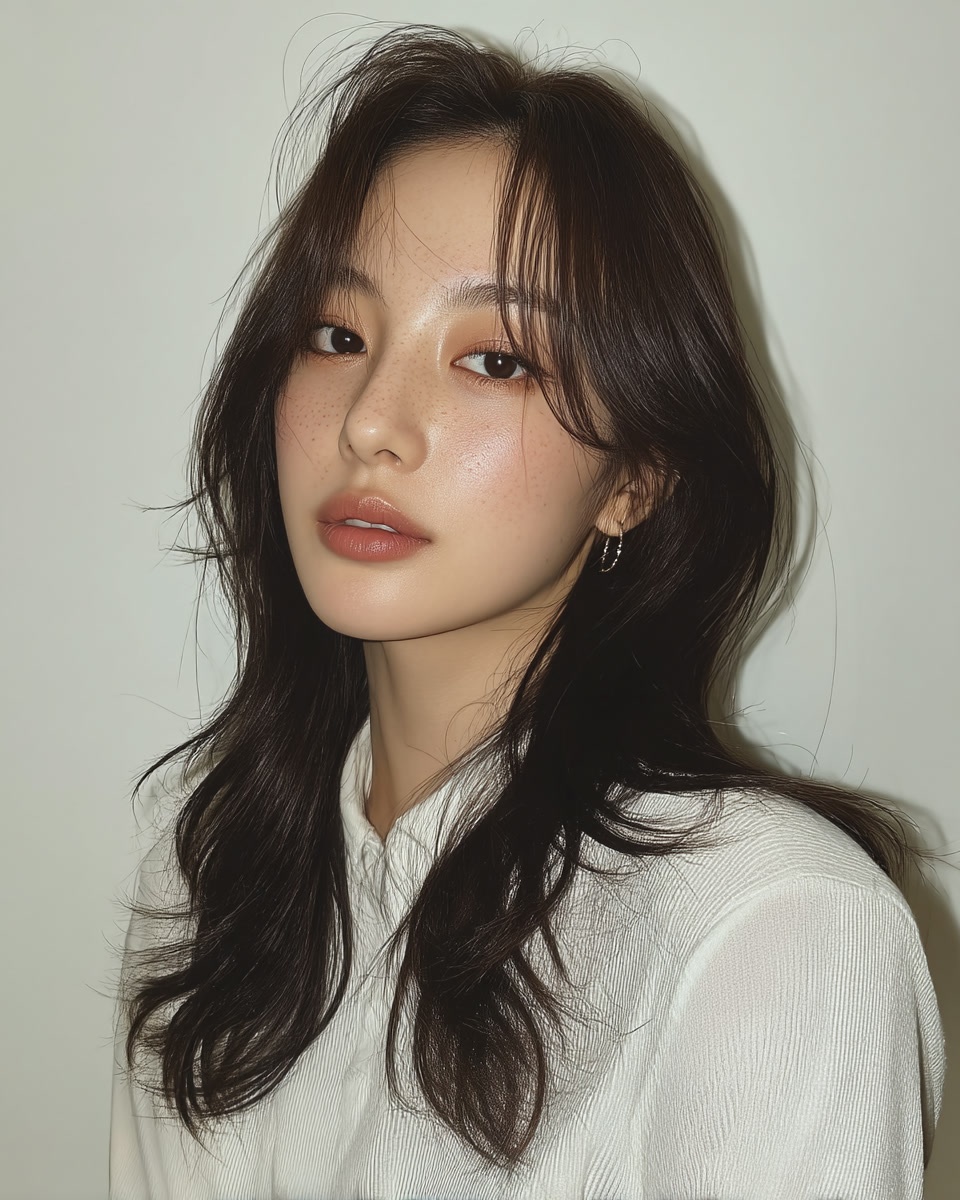 8 Elegant Long Layers 2026 | Seoul Hair Salon 8 elegant long layers Seoul - Style 5 at Korea Hair Salon Seoul
