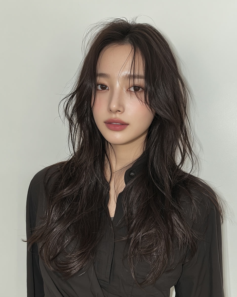 8 Elegant Natural Wave Styles | Seoul Hair Salon 8 elegant natural wave Seoul - Style 5 at Korea Hair Salon Seoul